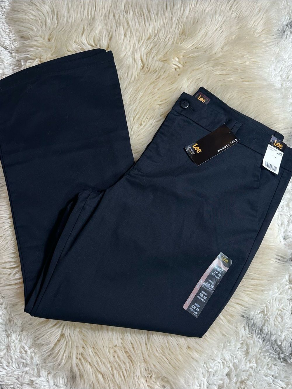 Lee flare Black Straight Pants